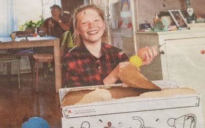 De Stentor: Marit ontvangt een PRETPAKKET