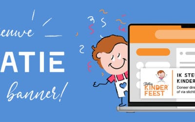 Heb jij onze nieuwe donatie banner al gezien?